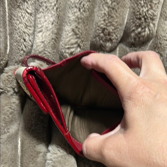 Celine Tan and Red Wallets with Monogram Pattern - Picture 10 of 11